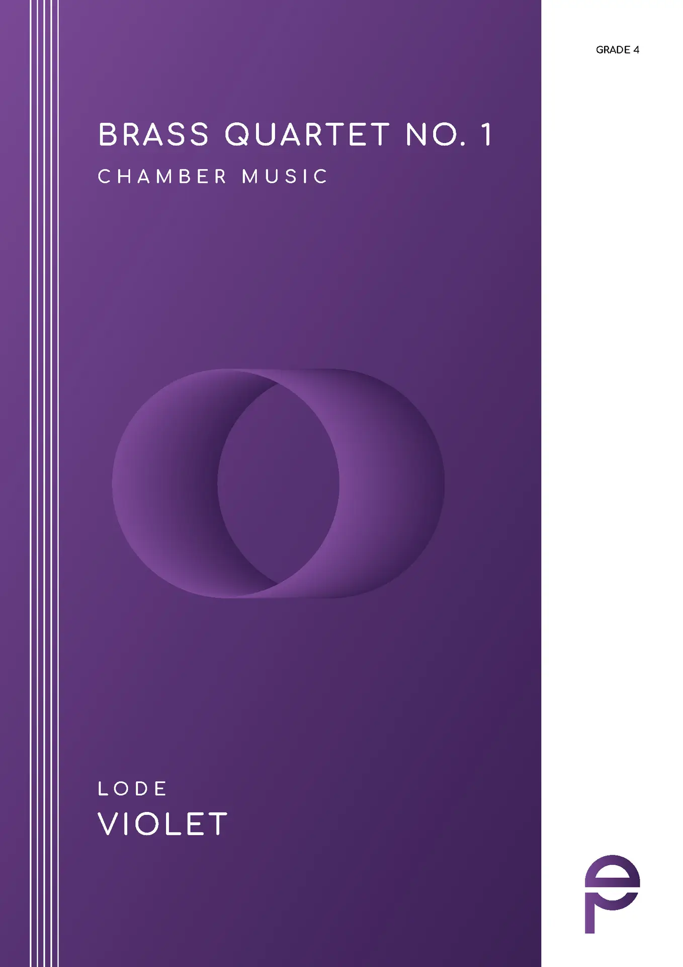 Brass Quartet No 1 Lode Violet Saxhoorn Kwartet